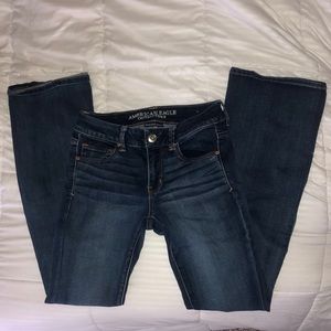 American Eagle “Super Stretchy” bootcut jeans